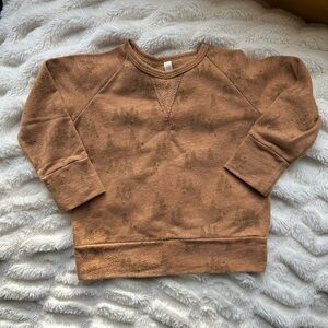 Childhoods sweatshirt with trees pattern, 3t